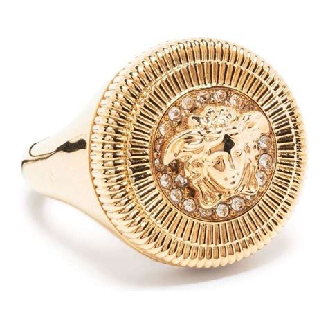 anello versace oro vero